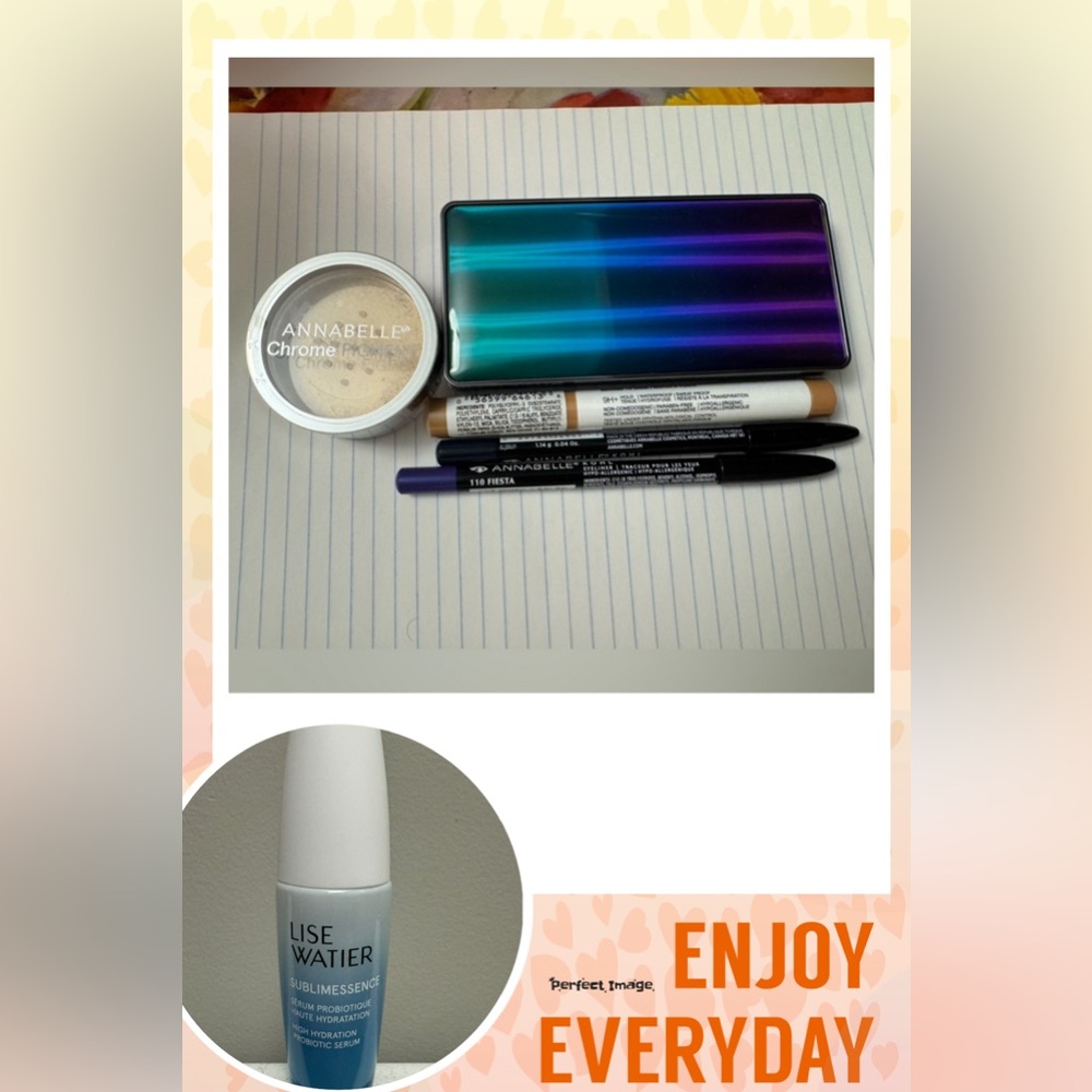 Lise Watier Sublimessence & Metropolis Palette Marcelle Annabelle Makeup Bundle